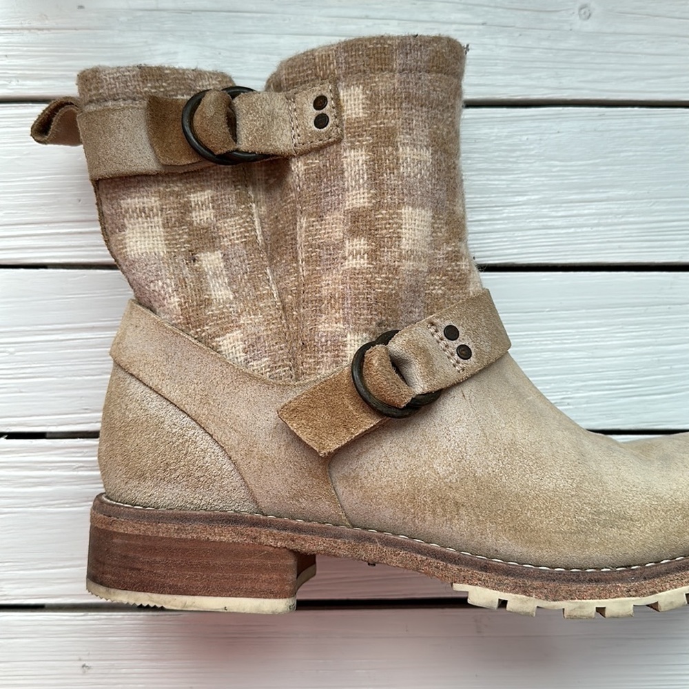 Woolrich Women Baltimore Harness Boot Suede/Wool size 10 - Picture 5 of 14
